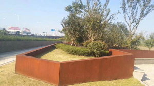 临城耐候钢挡土墙